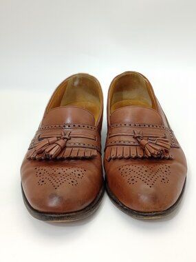 Vintage Bos Oxman Firenze Tassel Loafers – Made in Italy – Men's 9.5M